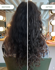 Textured, Coily and Frizzy Hair Routine