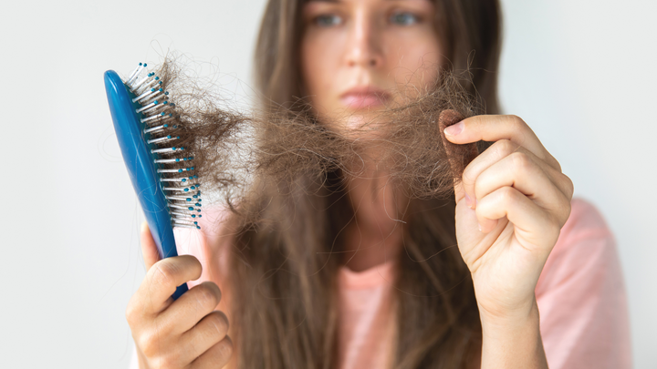 How do you care for your hair after a long illness?